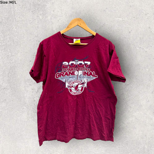 MANLY SEA EAGLES 2007 GRAND FINAL T-SHIRT