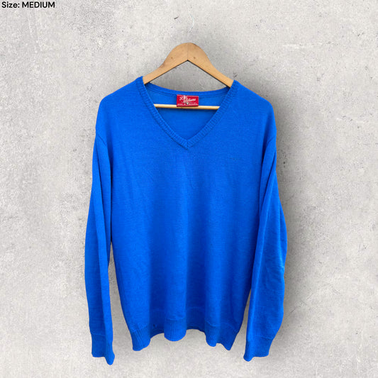 RM WILLIAMS VINTAGE BLUE SWEATER