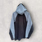 ADIDAS TRAINING VINTAGE HALF ZIP FLEECE HOODED JUMPER