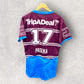 TANIELA PASEKA MANLY SEA EAGLES 2022 COMMUNITY MATCH WORN + SIGNED JERSEY