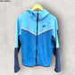 NIKE TECH FLEECE WINDRUNNER UNIVERSITY BLUE HOODED JUMPER