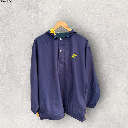 AUSTRALIAN WALLABIES RUGBY UNION SPRAY HOODIE