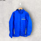 COLUMBIA BLUE HOODED PUFFER JACKET