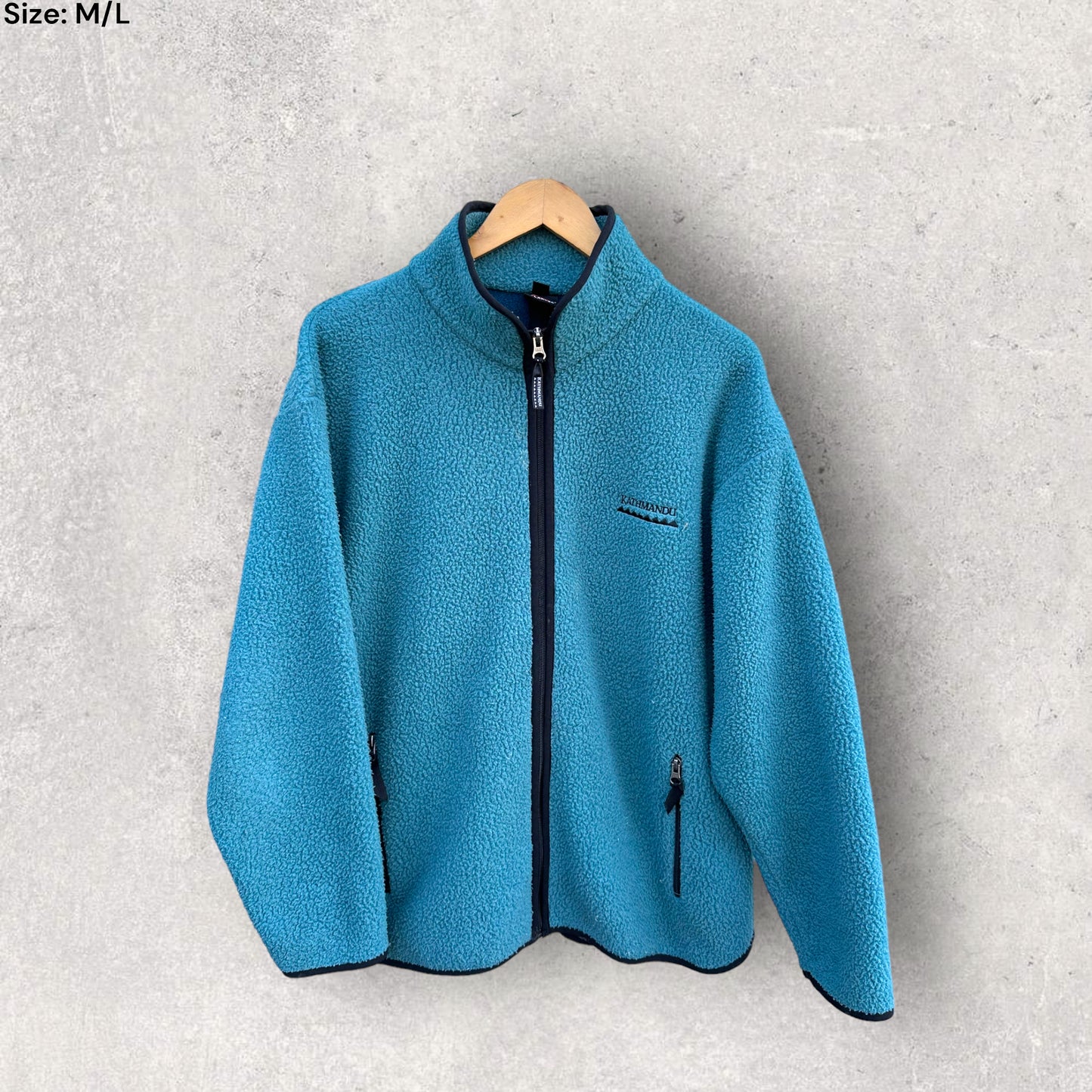 KATHMANDU FULL ZIP AQUA FLEECE JACKET