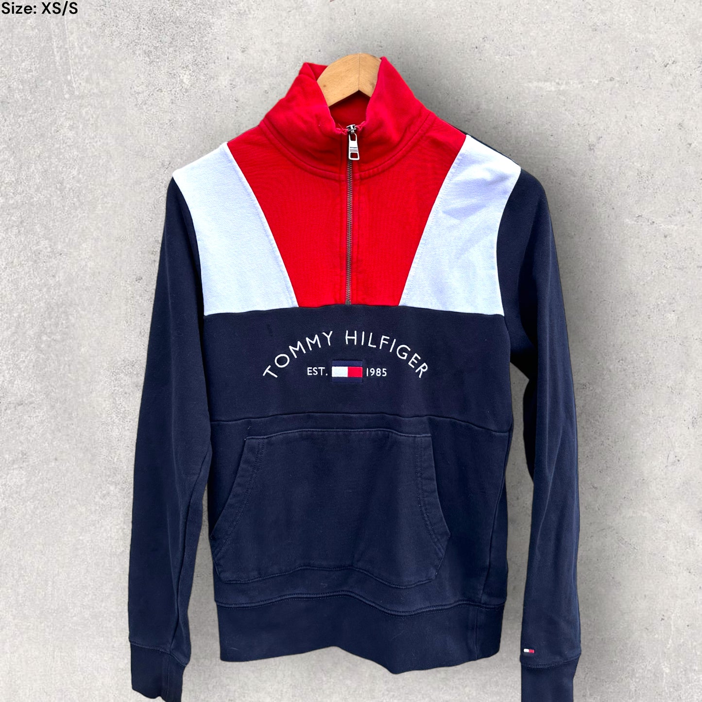 TOMMY HILFIGER HALF ZIP JUMPER