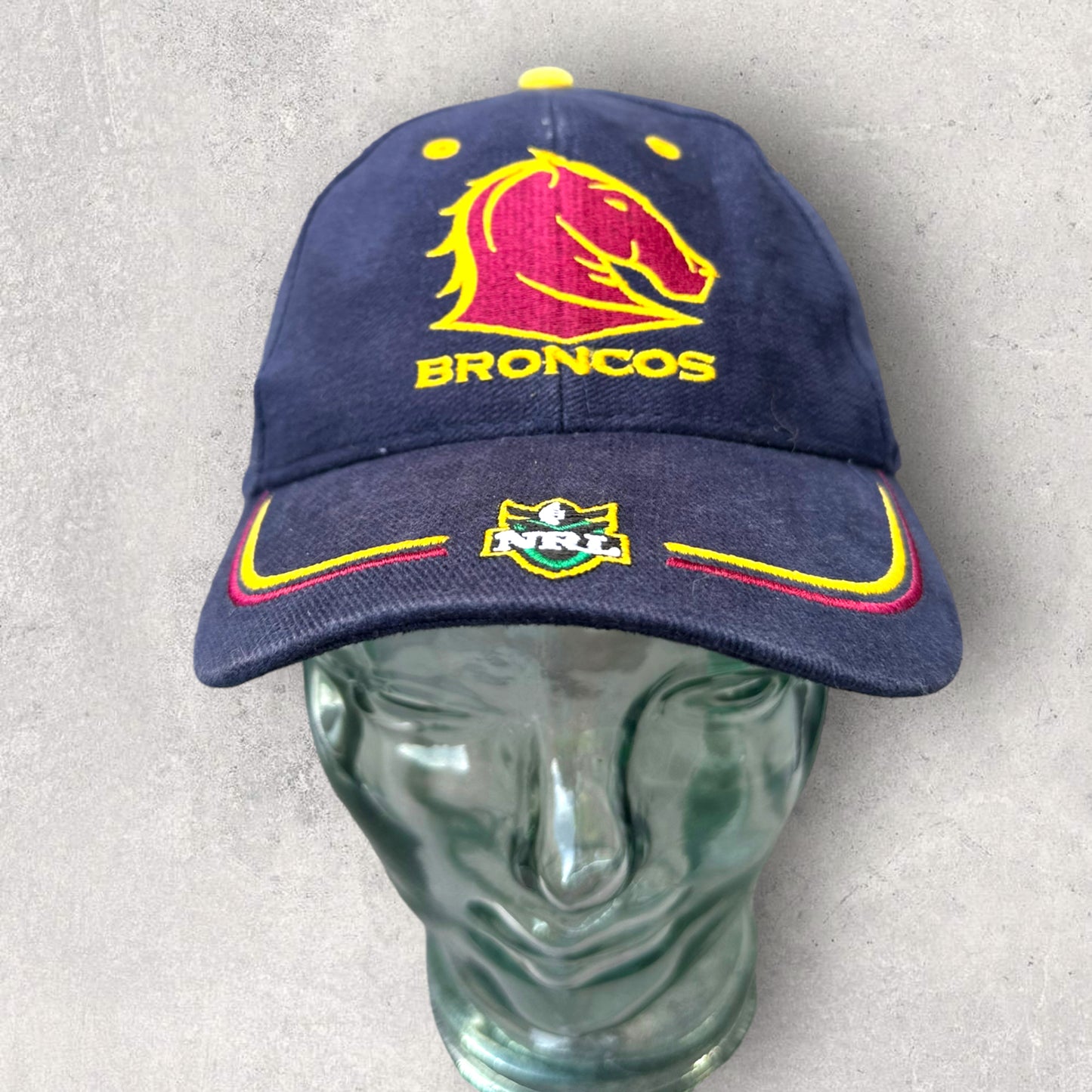 BRISBANE BRONCOS VINTAGE TOP HEAVY HAT