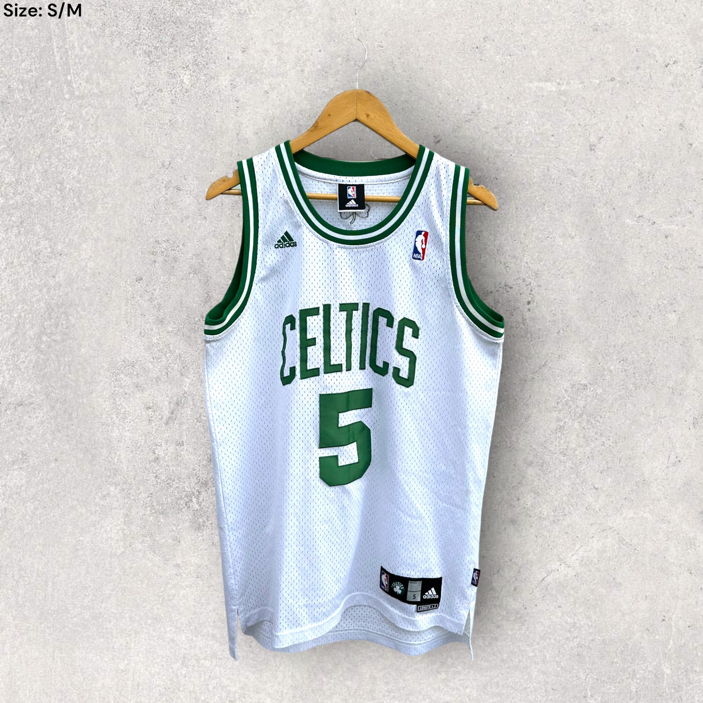 KEVIN GARNETT BOSTON CELTICS ADIDAS JERSEY