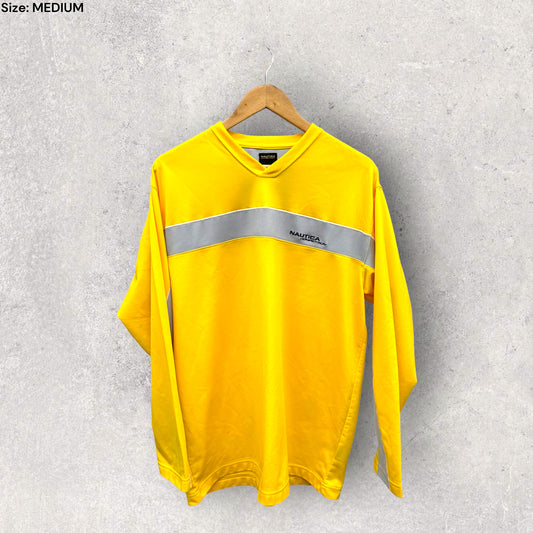 NAUTICA YELLOW LONG SLEEVE TOP