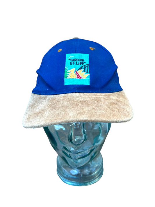 SYDNEY HARBOUR OF LIFE VINTAGE TWO TONE HAT