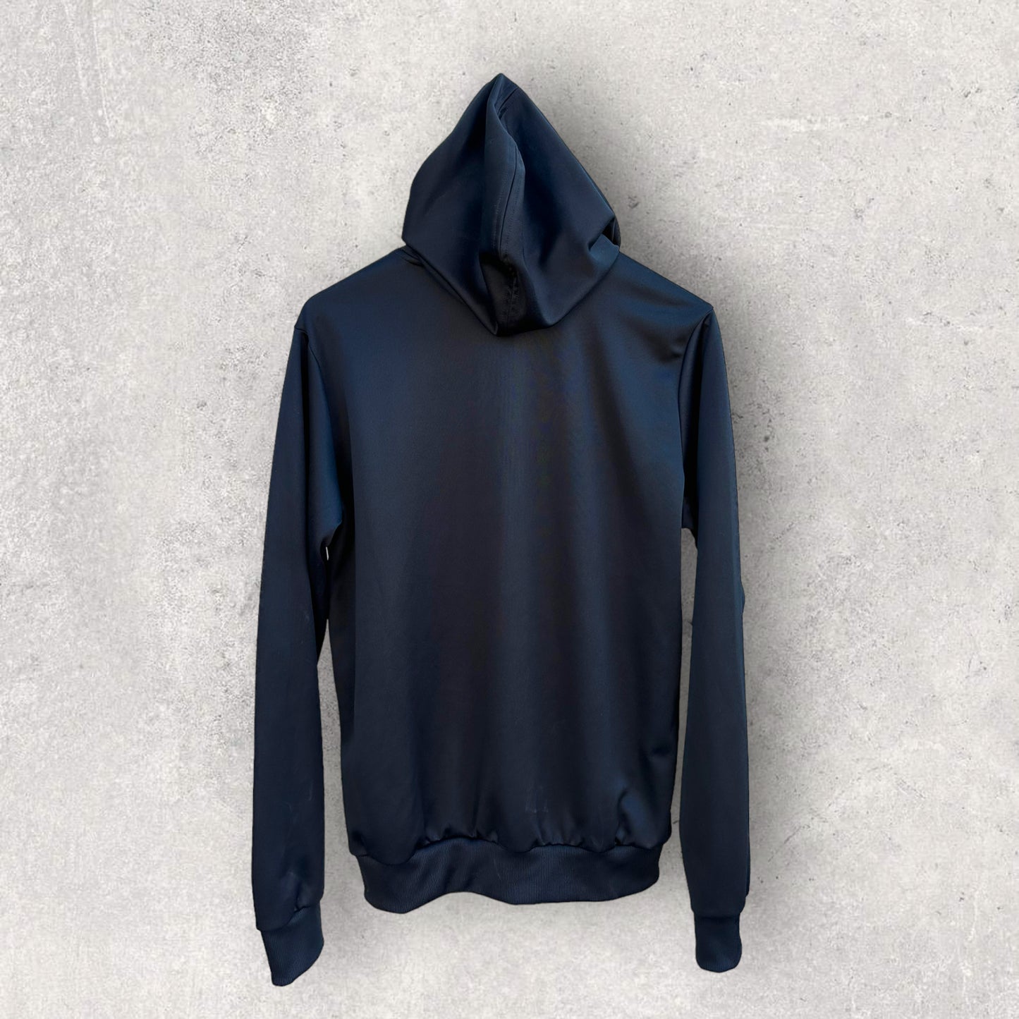 NEW BALANCE BLACK HOODED JUMPER