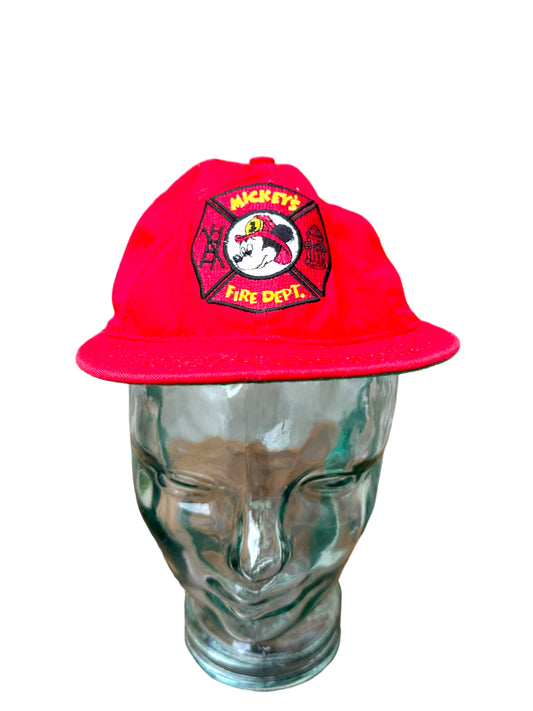 MICKEY FIRE DEPT KIDS HAT