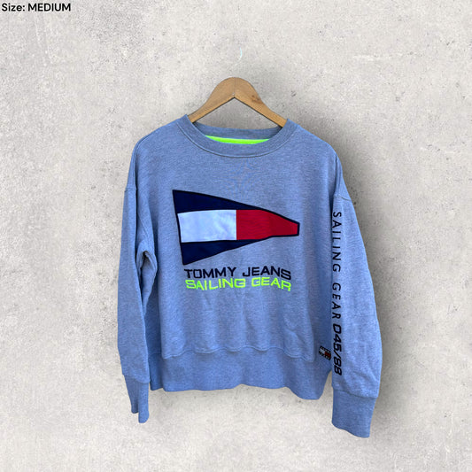 TOMMY JEANS SAILING GEAR PULLOVER JUMPER