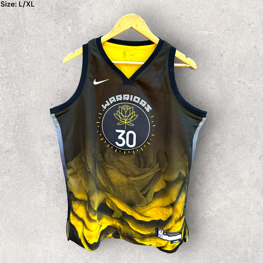 STEPH CURRY GOLDEN STATE WARRIORS 2023 CITY EDITION JERSEY