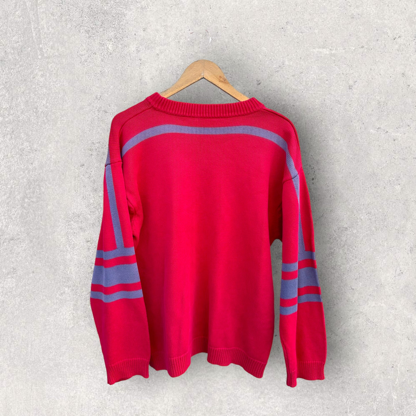 RIPCURL VINTAGE RED PULLOVER KNIT JUMPER