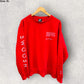 NIKE RED PULLOVER JUMPER