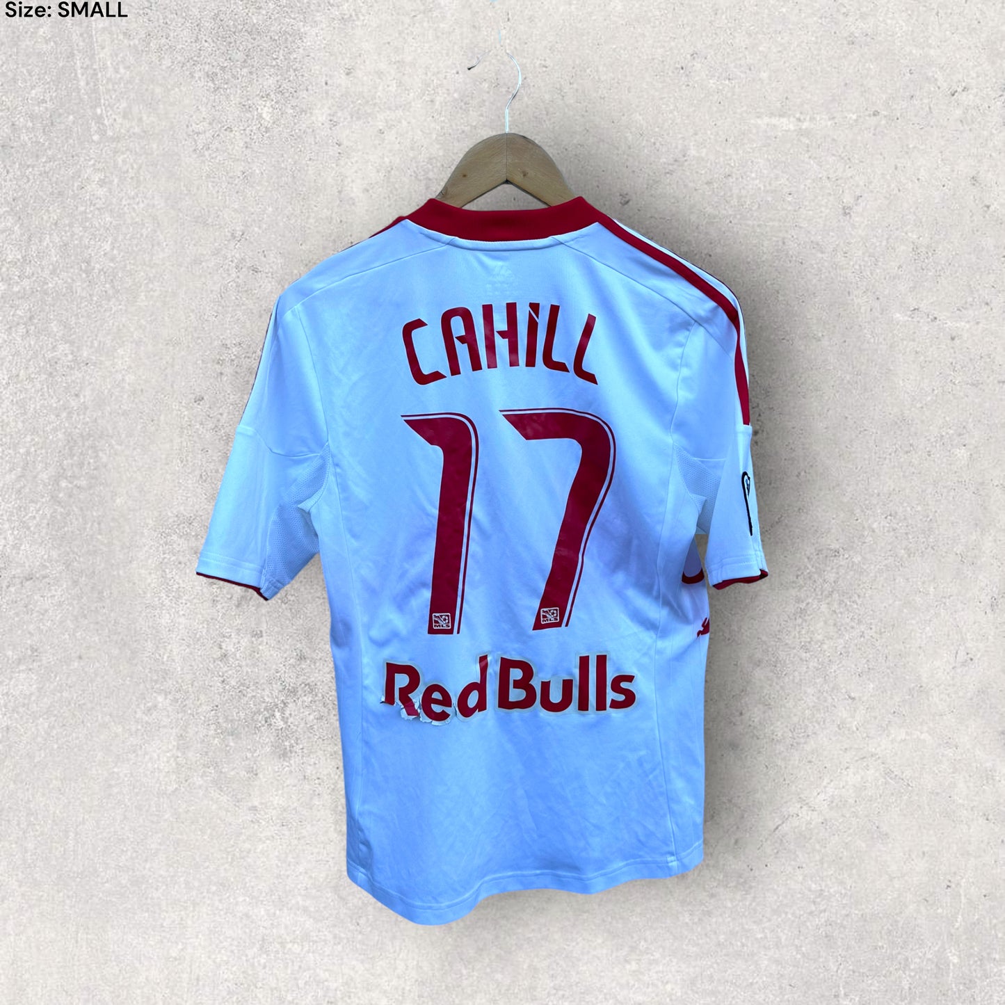 TIM CAHILL NEW YORK RED BULLS 2012 HOME JERSEY