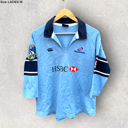 NSW WARATAHS VINTAGE HSBC LADIES COTTON JERSEY