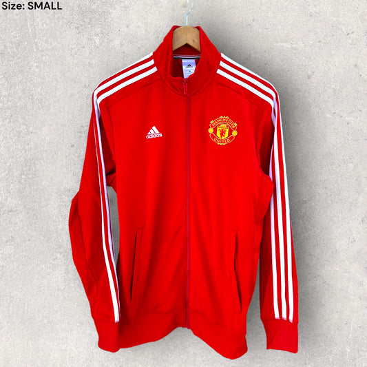 MANCHESTER UNITED ADIDAS RED TRACK JACKET