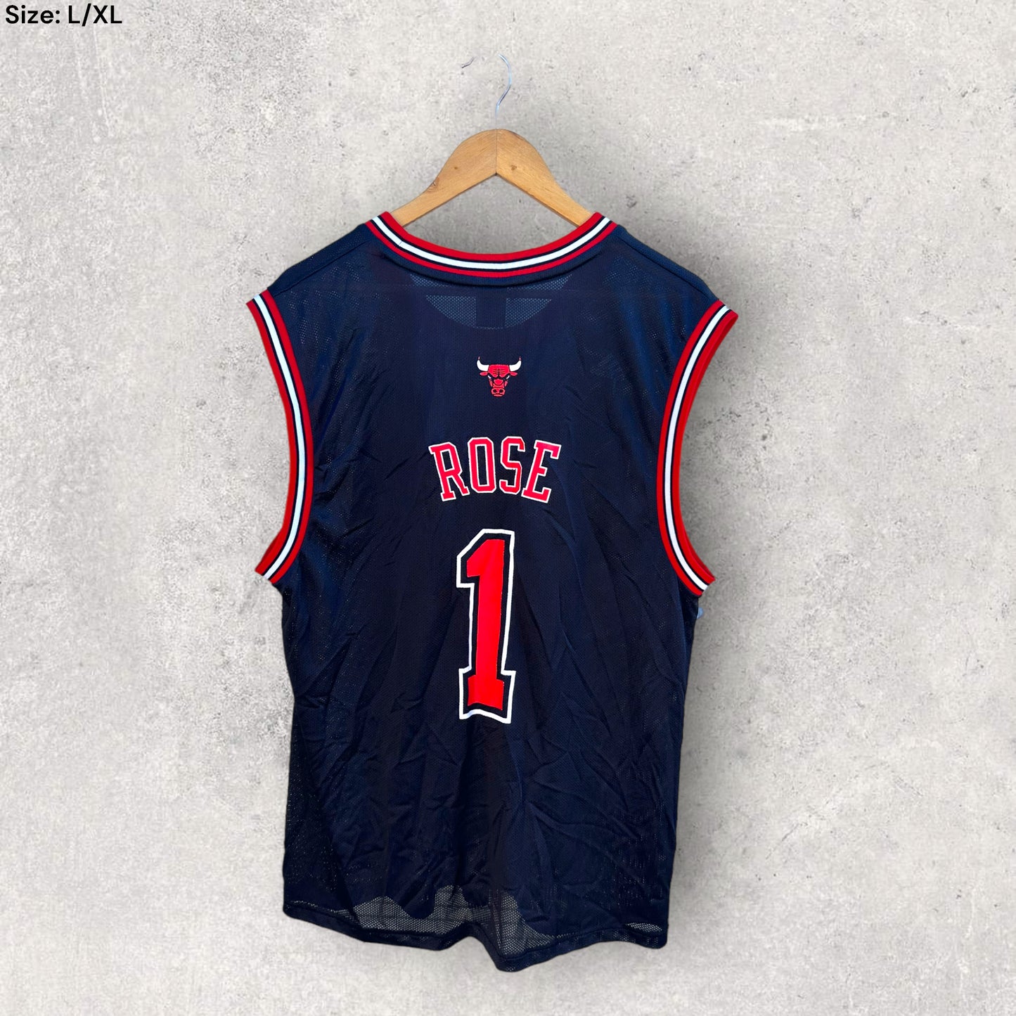 DERRICK ROSE CHICAGO BULLS ADIDAS JERSEY