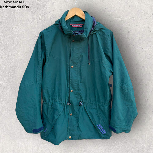 KATHMANDU GREEN 1996 SHELL JACKET