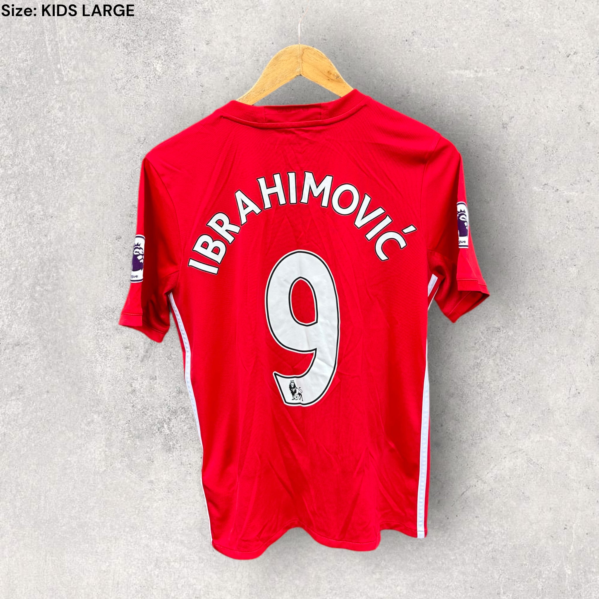 Ibrahimovic manchester united jersey on sale