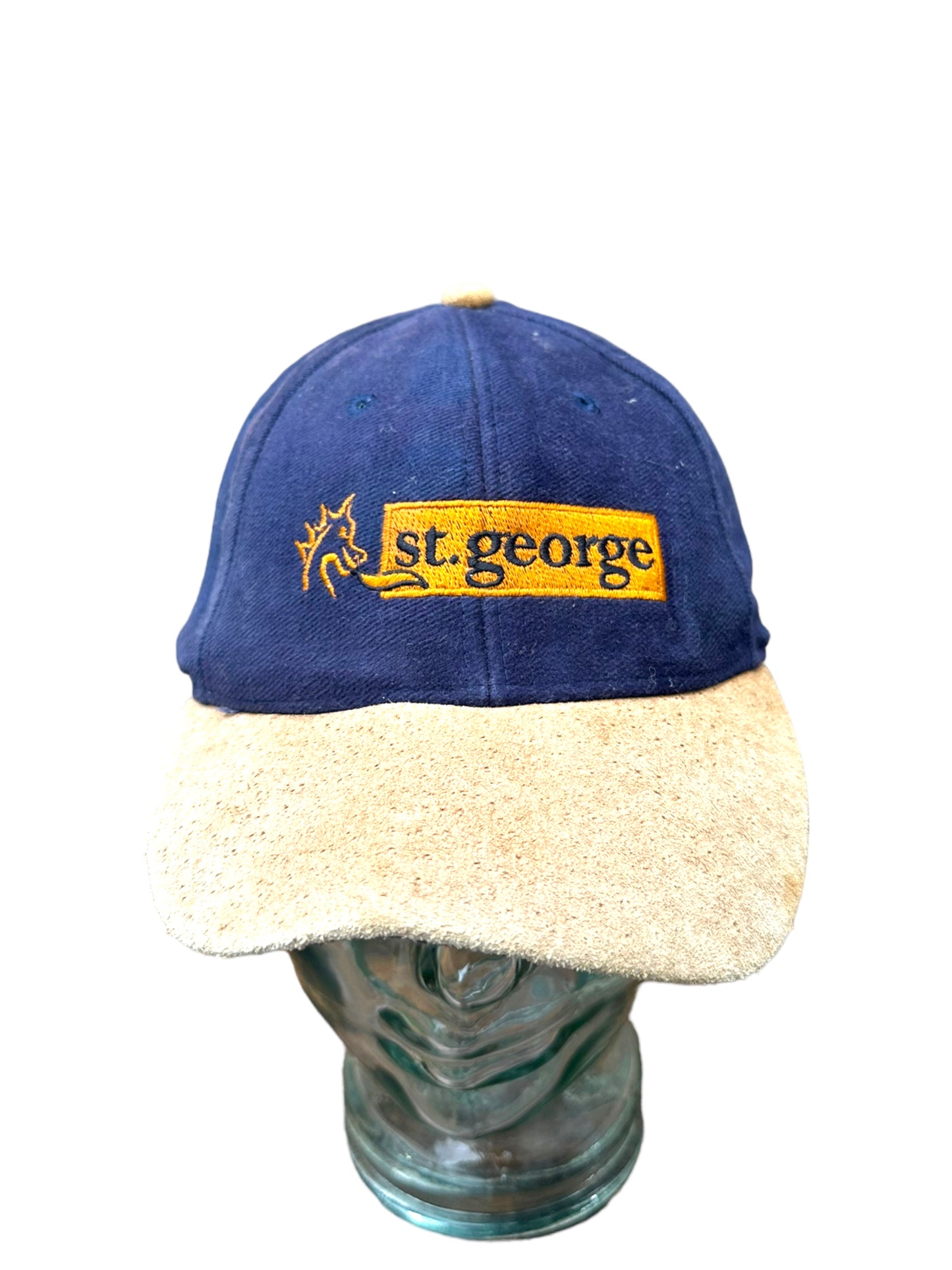 ST GEORGE BANK TWO TONE VINTAGE HAT