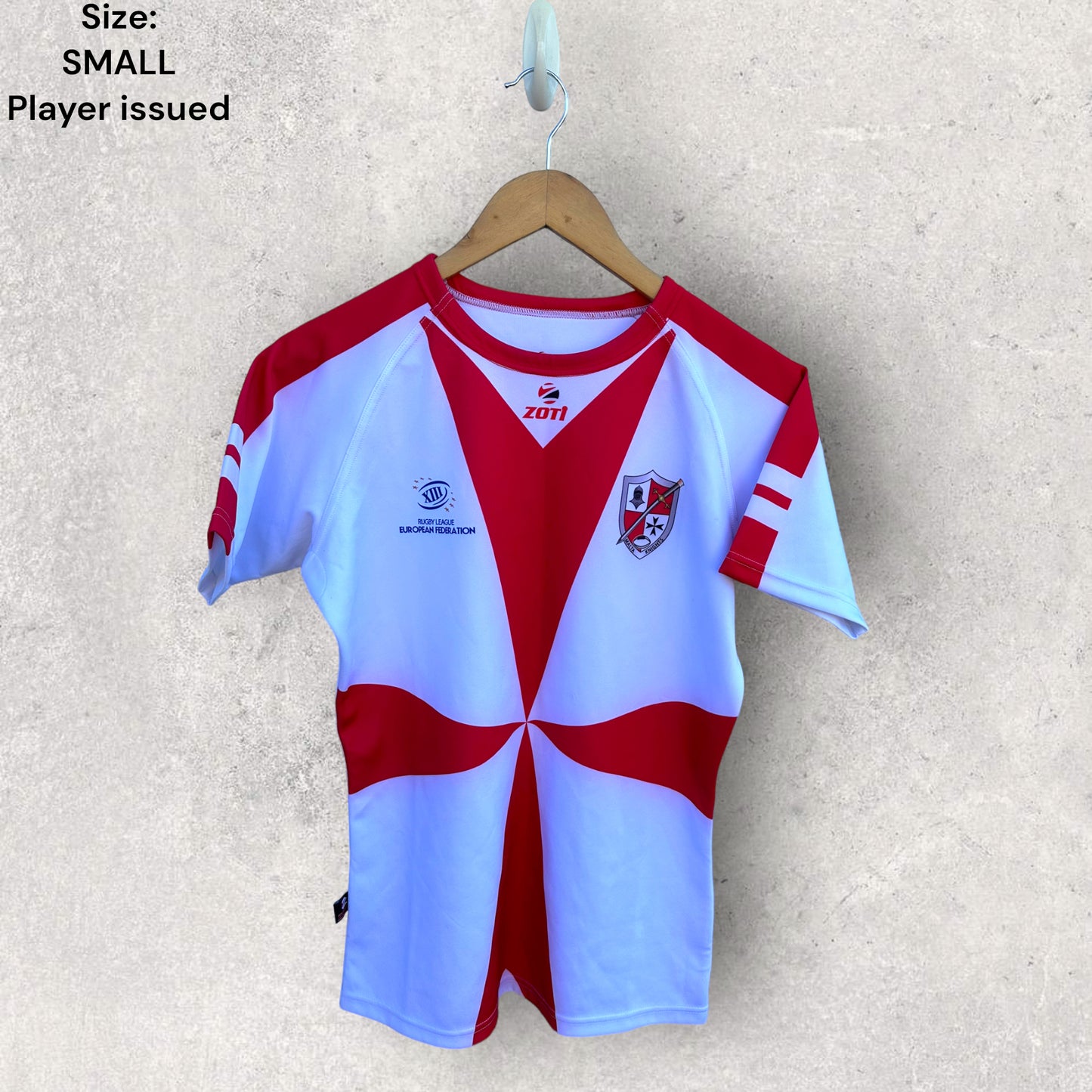 MALTA KNIGHTS RUGBY LEAGUE PLAYER JERSEY