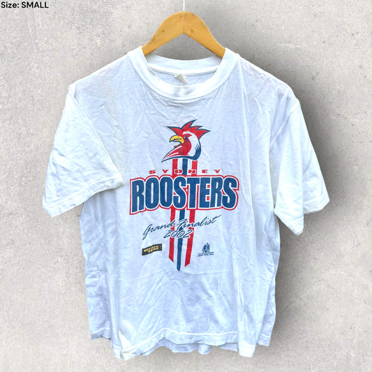 SYDNEY ROOSTERS 2002 GRAND FINALIST VINTAGE T-SHIRT