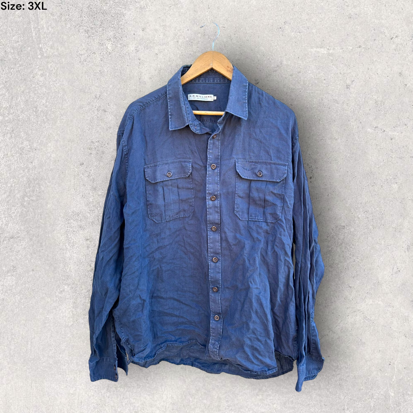 RM WILLIAMS LONG SLEEVE SHIRT