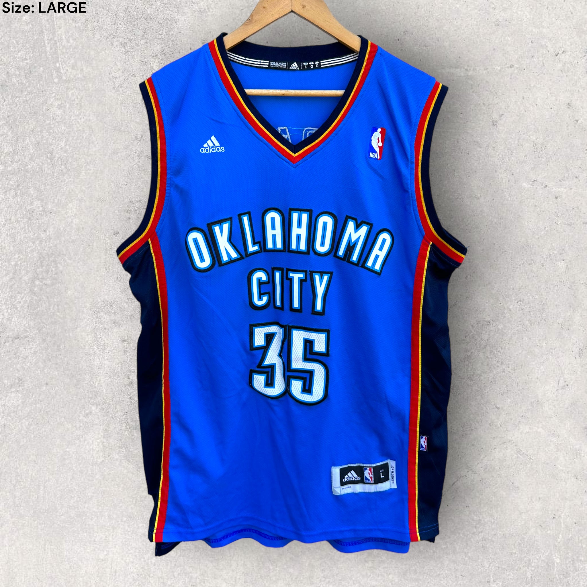 Durant hot sale oklahoma jersey