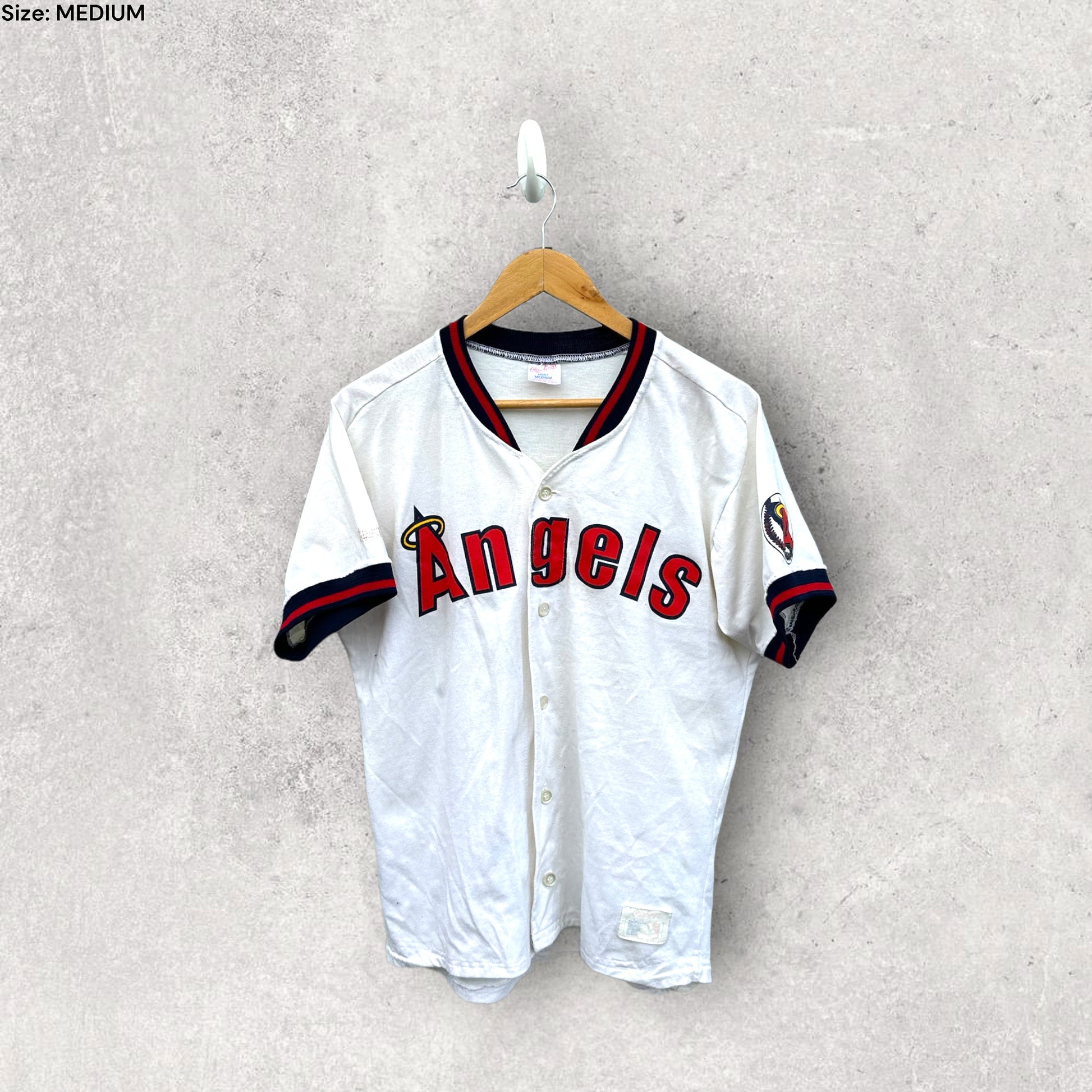 Mlb Angels Retro Jersey MLB Angels Jersey: 2001 California Angel