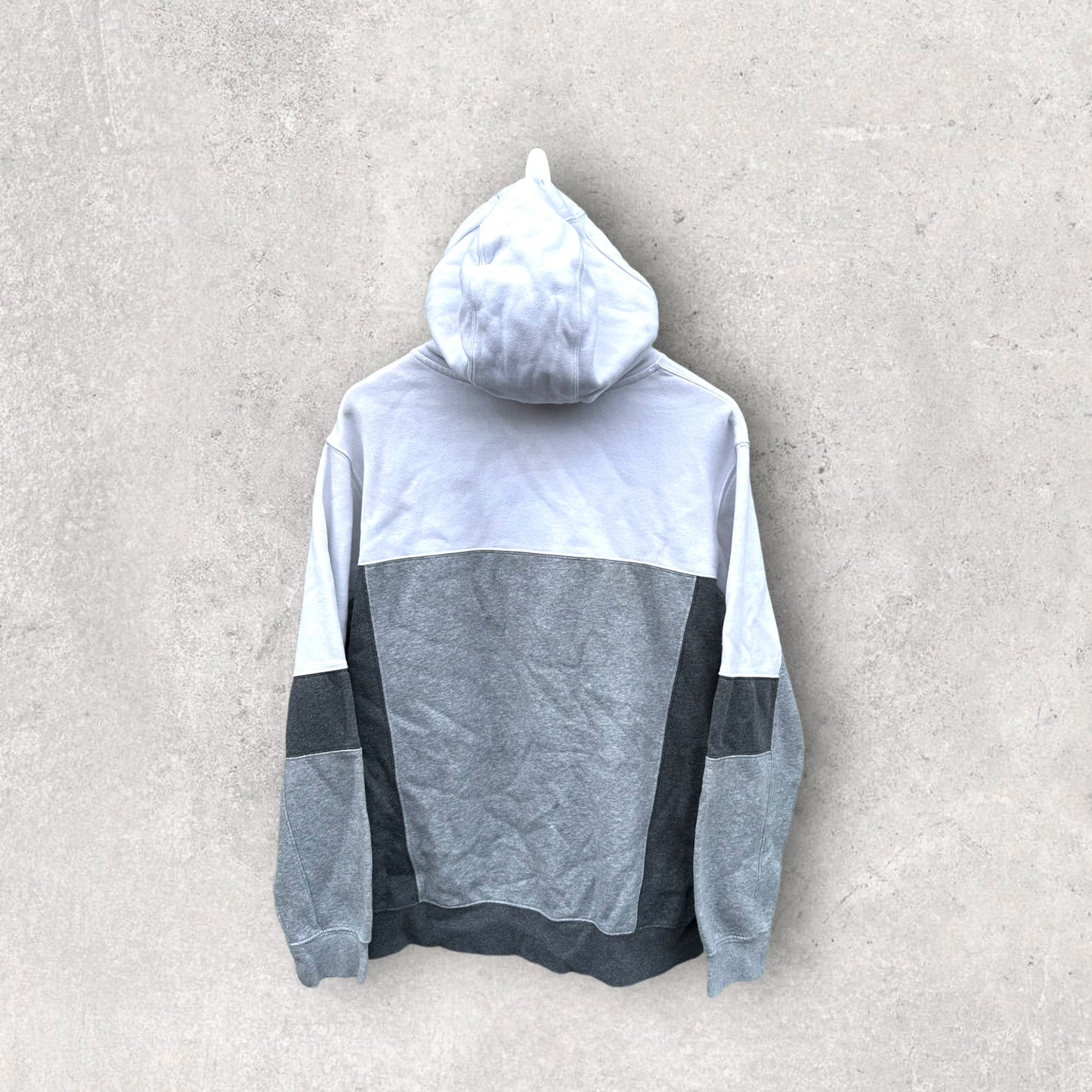 NIKE WHITE/GREY HOODIE