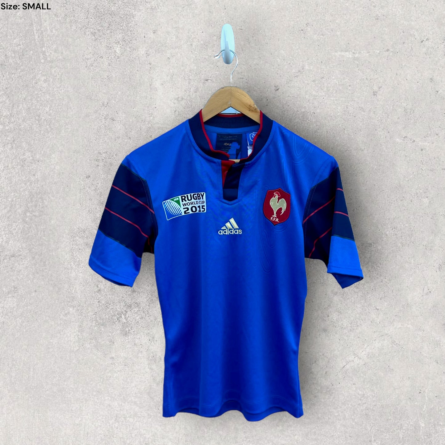 FRANCE 2015 RUGBY WORLD CUP JERSEY