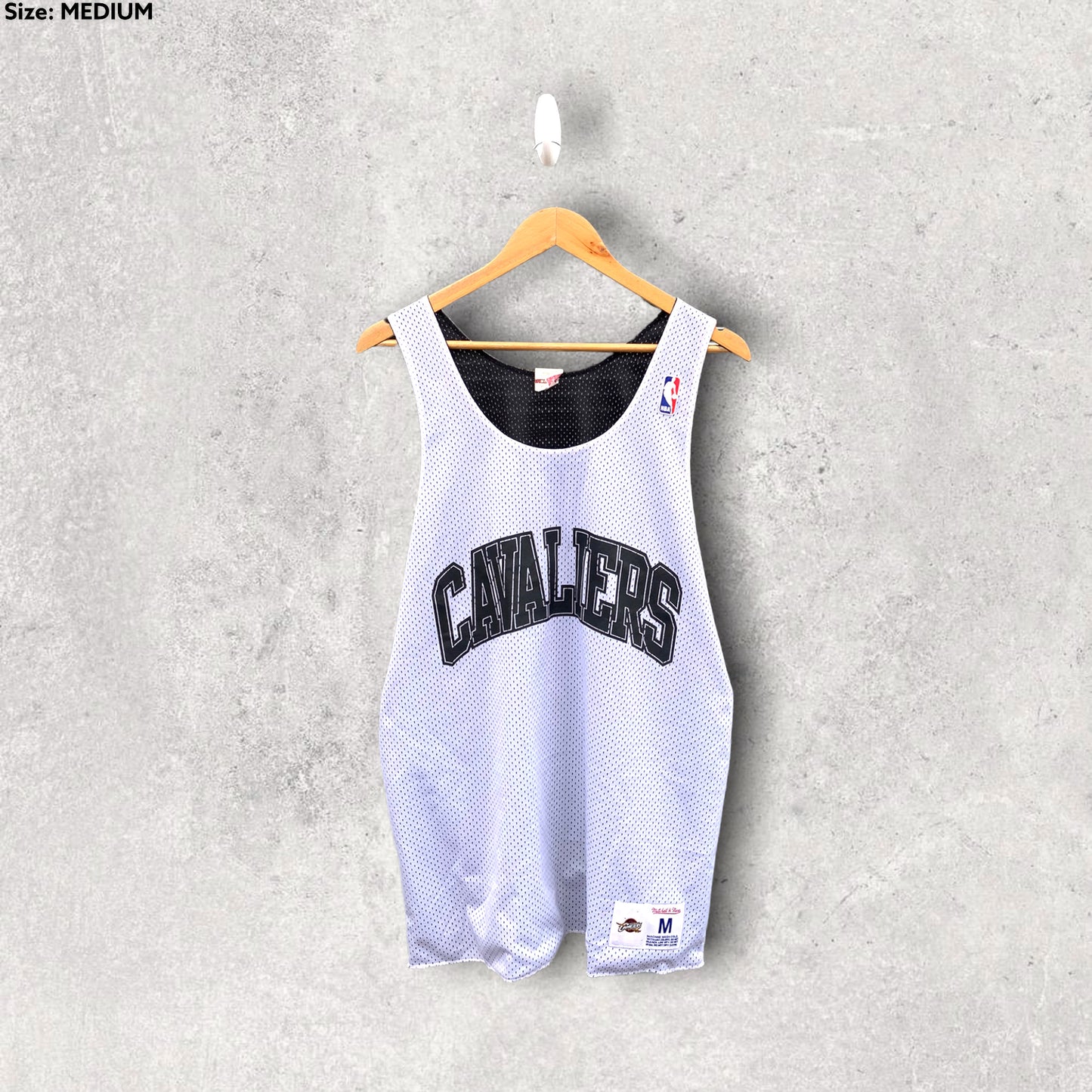 CLEVELAND CAVALIERS REVERSIBLE MITCHELL N NESS SINGLET