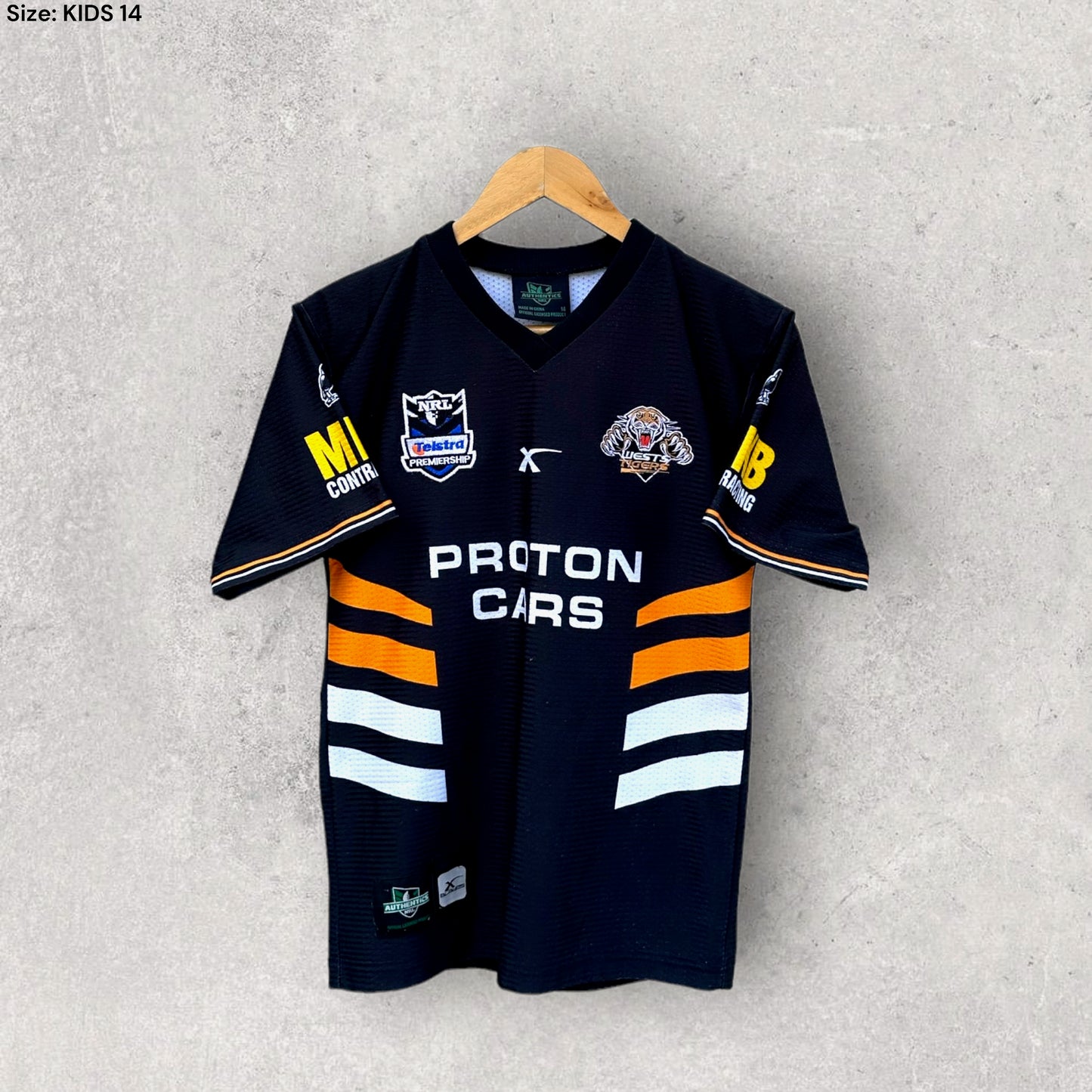 WESTS TIGERS 2010 KIDS HOME JERSEY