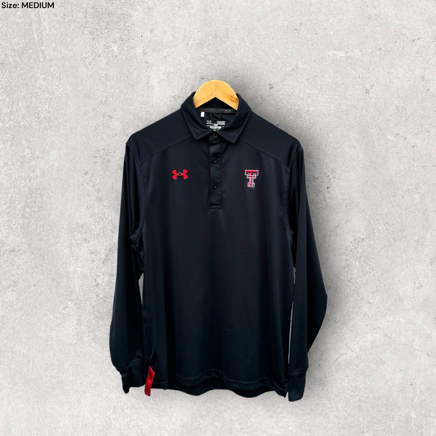 TEXAS TECH UNIVERSITY LONG SLEEVE TRAINING SHIRT