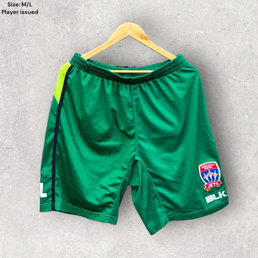 NEWCASTLE JETS PLAYER ISSUED SHORTS
