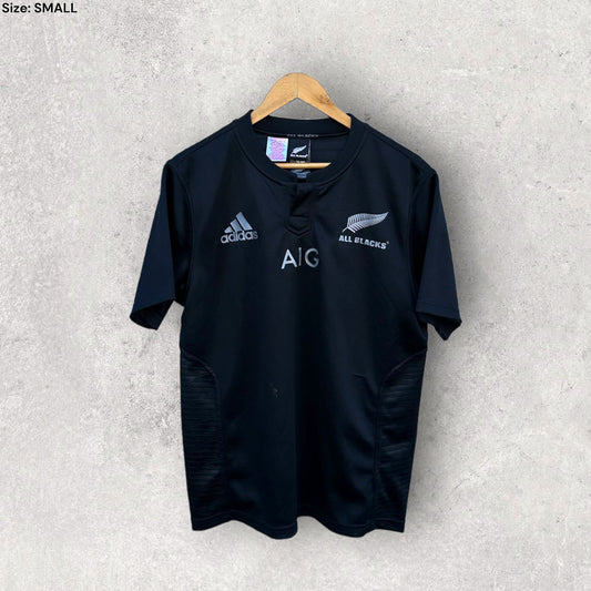 NEW ZEALAND ALL BLACKS AIG ADIDAS JERSEY