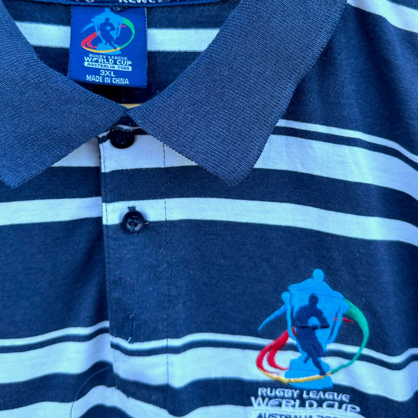 RUGBY LEAGUE WORLD CUP 2008 POLO SHIRT