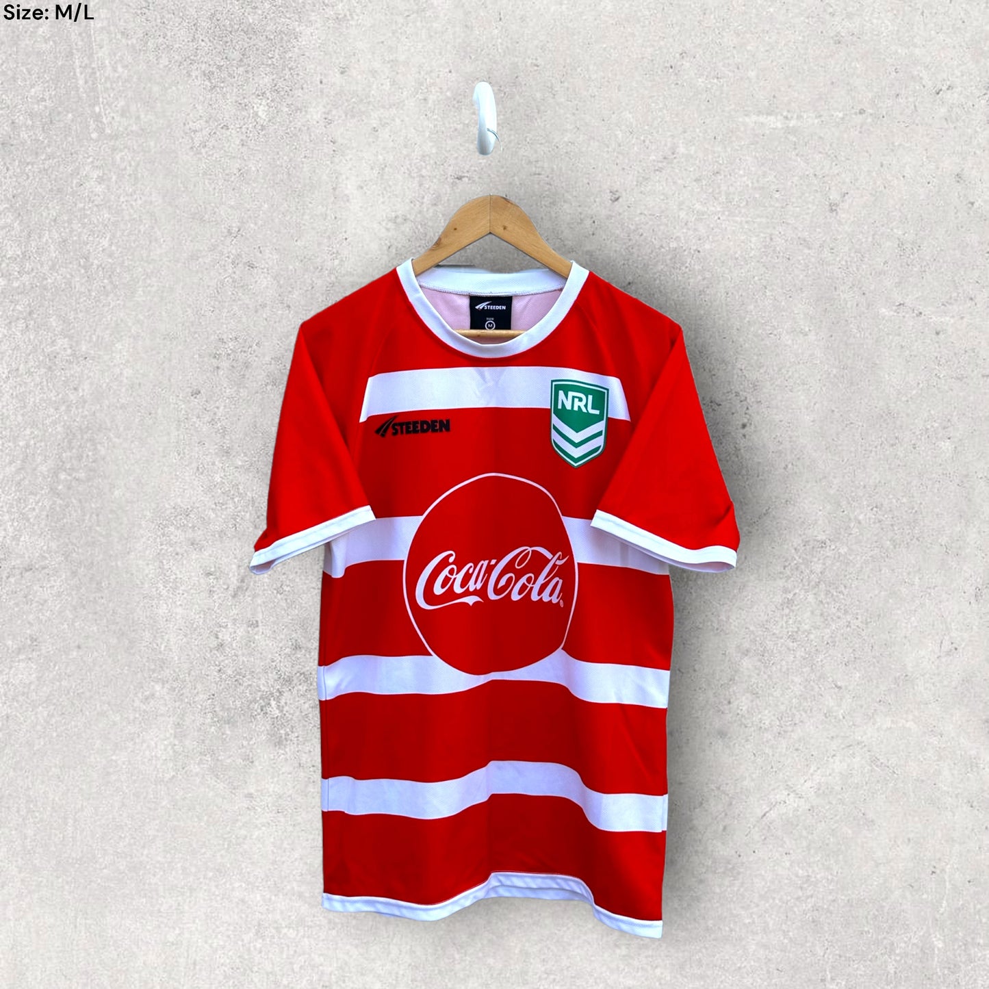 NRL COCA COLA #4 TRAINING SHIRT