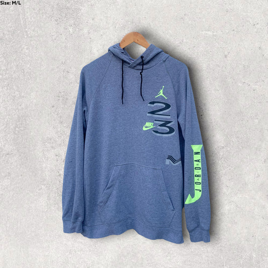 NIKE AIR JORDAN GREY HOODIE