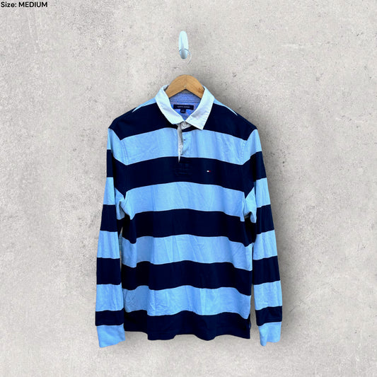 TOMMY HILFIGER LONG SLEEVE POLO SHIRT