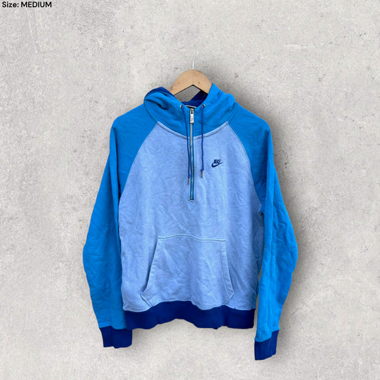 NIKE BLUE TONE HOODIE