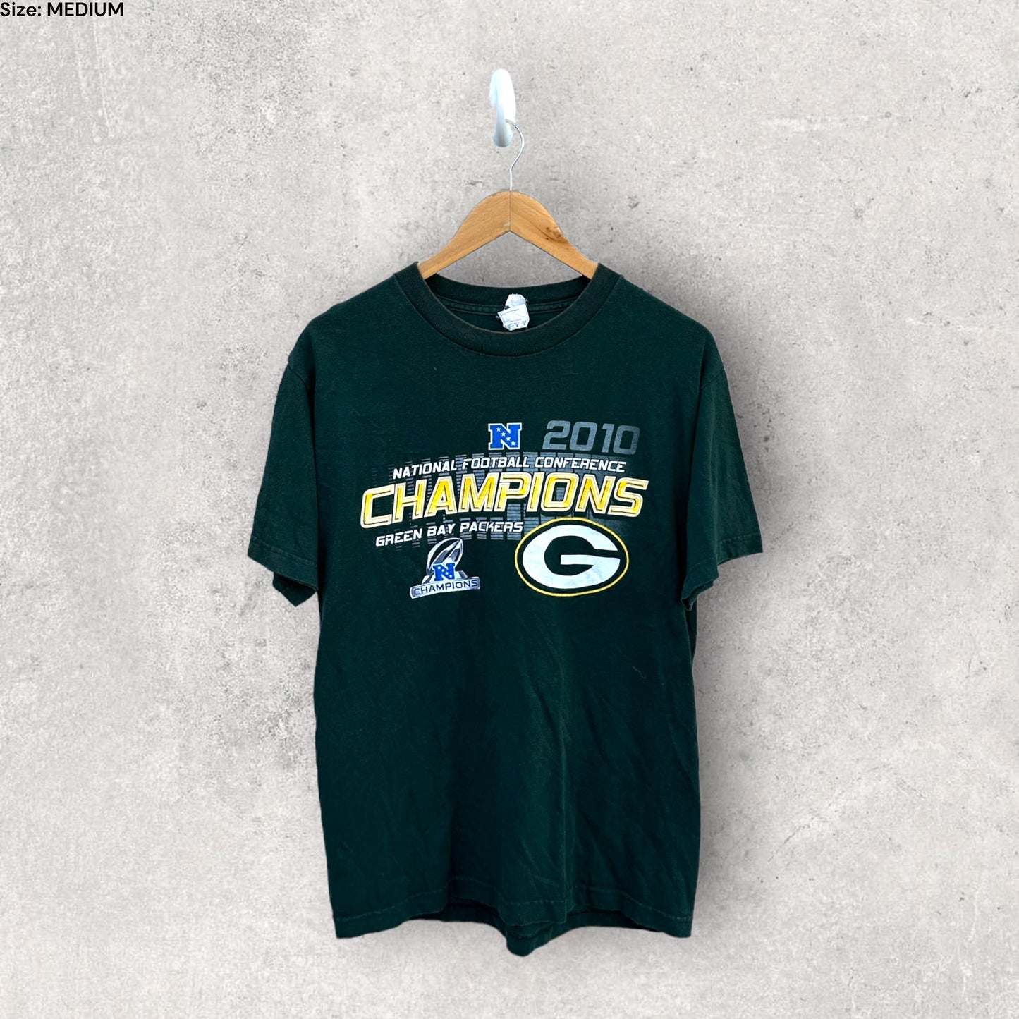 GREEN BAY PACKERS 2010 CONFERENCE CHAMPIONS T-SHIRT