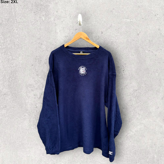 UCONN HUSKIES VINTAGE STARTER JUMPER