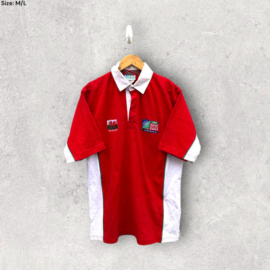 WALES 2003 RWC COTTON JERSEY