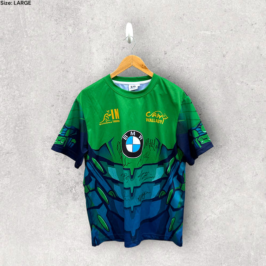 WALLABIES SIGNED TRAINING SHIRT