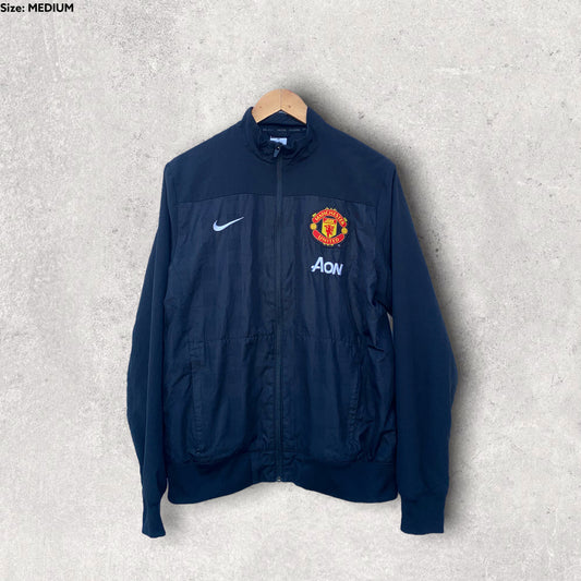 MANCHESTER UNITED BLACK AON NIKE JACKET