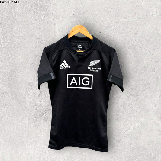 NEW ZEALAND ALL BLACKS SEVENS RUGBY JERSEY