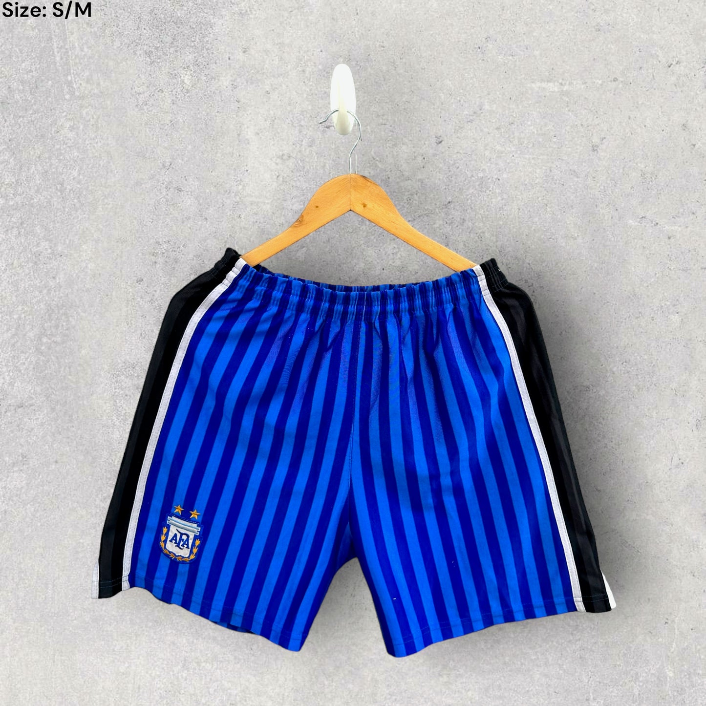 ARGENTINA VINTAGE SOCCER SHORTS